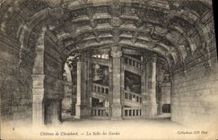 CPA Chateau de Chambord La Salle des Gurdes