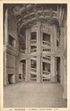 CPA Chambord Le Chateau Escalier double