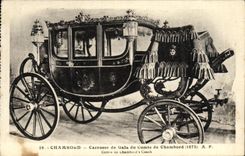 CPA Chambord Carrosse de Gala du Comte de Chambord 