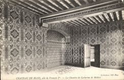 CPA Chateau Blois Aile de Francois 1er La Chambre de Catherine de Medicis