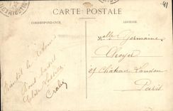 CPA Chateau Blois Facade Francois 1er Vue des jardins du roi avant sa restauration