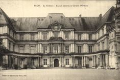 CPA Blois Le Chateau Facade Interieure Gaston d Orleans
