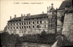 CPA Blois De Chateau Vue de la Facade Francois 1er