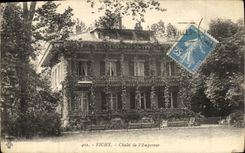 VINTAGE POSTCARD Vichy Country cottage of L Emperor