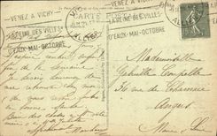 CPA Vichy Source du Parc et Galeries Couvertes