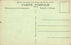 VINTAGE POSTCARD Vichy Promenade has asses on the Quays of L Allier