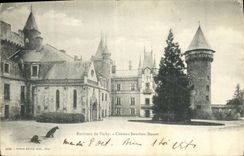 CPA Environs de Vichy Chateau Bourbon Basset