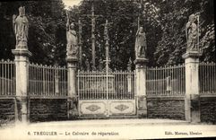 CPA Treguier Le Calvaire de Reparation