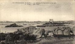 CPA Ploumanch Le Chateau de Coasteeres ou Fut Quo Vadis