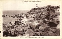 CPA Ploumanch Le Phare