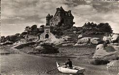 CPA Ploumanch Chateau de Costaeres ou fut ecrit Quo Vadis