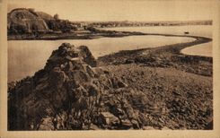 VINTAGE POSTCARD the Valley Andre the Passage of Verdelet