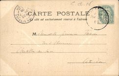 CPA Ploumanach Un Coin du Port Les Rochers Enfants