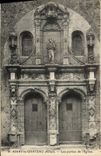 CPA Ainay le Chateau Les portes de l Eglise