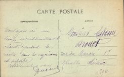 VINTAGE POSTCARD Valley Andre Heavy sea