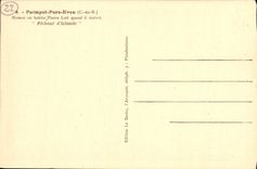 CPA Paimpol Pors Even Maison ou habita Pierre Loti quand il ecrivit Pecheur d Islande
