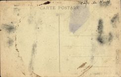 VINTAGE POSTCARD lamballe Church Notre Dame Details of the Romance capitals D one of the gates