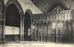 CPA Environs de Lannion Interieur de l ancienne Abbaye de Kerfous Le Jube