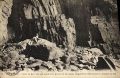 CPA Cap Frehel Pointe du Jas Une des nombreuses grottes