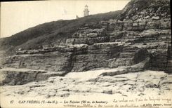 CPA Cap Frehel Les Falaises 