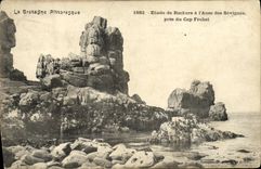 CPA Cap Frehel Etude de Rochers a L Anse des Sevignes