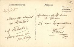 VINTAGE POSTCARD Sinning Shrimp Cattle sheds Folklore Costume