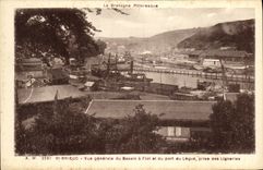 CPA Saint Brieuc Vue Generale du Bassin a Flot et du Port du Legue prise des Ligneries