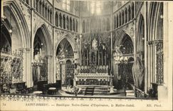 CPA Saint Brieuc Basilique Notre Dame d Esperance Le maitre autel