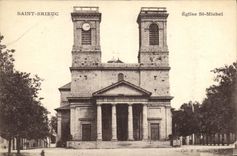 CPA Saint Brieuc Eglise St Michel