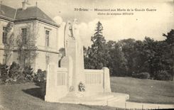 CPA Saint Brieuc Monument aux Morts de le Grande Guerre Militaria