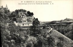 CPA St Brieuc ses Environs Les ouvrages d art et la Vallee du Gouedic 