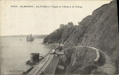 CPA St Brieuc La Pointe a l Aigle et l Anse a la Vierge
