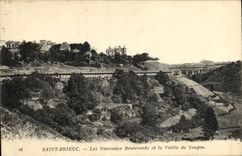 CPA Saint Brieuc Les Nouveaux Boulevards et la Vallee de Toupin