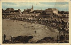 CPA Saint Quay Portrieux La Plage et le Casino