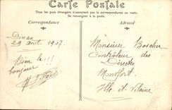 CPA Dinan Vue Generale prise de la Tour de L Horloge