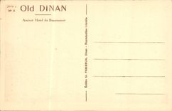CPA Dinan Ancien hotel de Beaumanoir