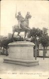 CPA Dinan Statue de Duguesclin par Fremiet