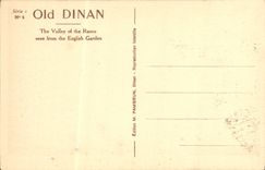 CPA Dinan Vallee de La Rance Vue du Jardin anglais