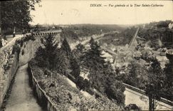 CPA Dinan Vue Generale et la Tour Sainte Catherine