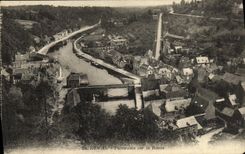 CPA Dinan Panorama sur la Rance