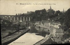 CPA Dinan Vue Sur la Rance Prise du Saut a l ane