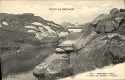 CPA Perros Guirec Vallee des petites Troierou