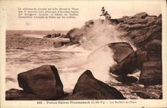 CPA Perros Guirec ploumanach Les Rochers du Phare