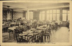 CPA Perros Guirec Hoptel Belle Vue Salle Manger
