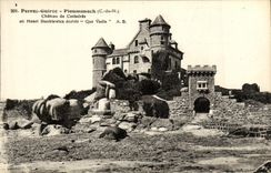 CPA Perros Guirec Ploumanach Chateau de Costaeres 