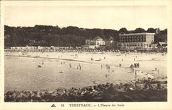 CPA Trestraou L Heure du bain