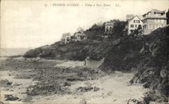 CPA Perros Guirec Villas a Pors Nevez