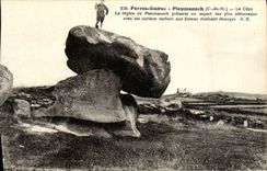CPA Perros Guirec Ploumanach Le Cepe La region de Ploumanach presente un aspect des plus Pittoresque avec ses curieux