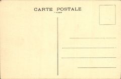 VINTAGE POSTCARD Island of Brehat Bell tower of L Parish church