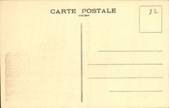 VINTAGE POSTCARD Island of Brehat Clearing in the Wood of the Citadel